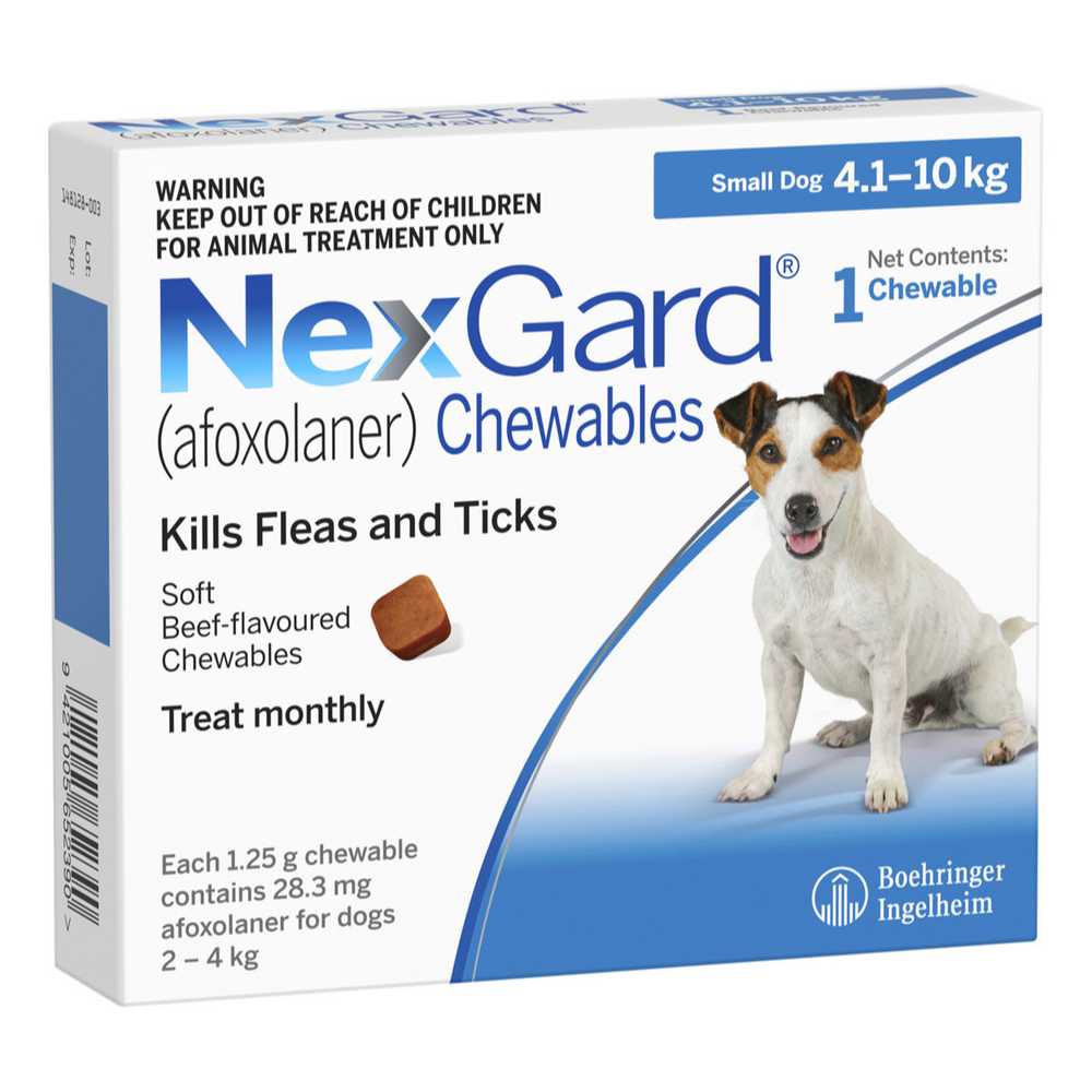 Nexgard Chewables for Dogs No Rx Flea Tick Treatment for Dogs FleaTickWorm