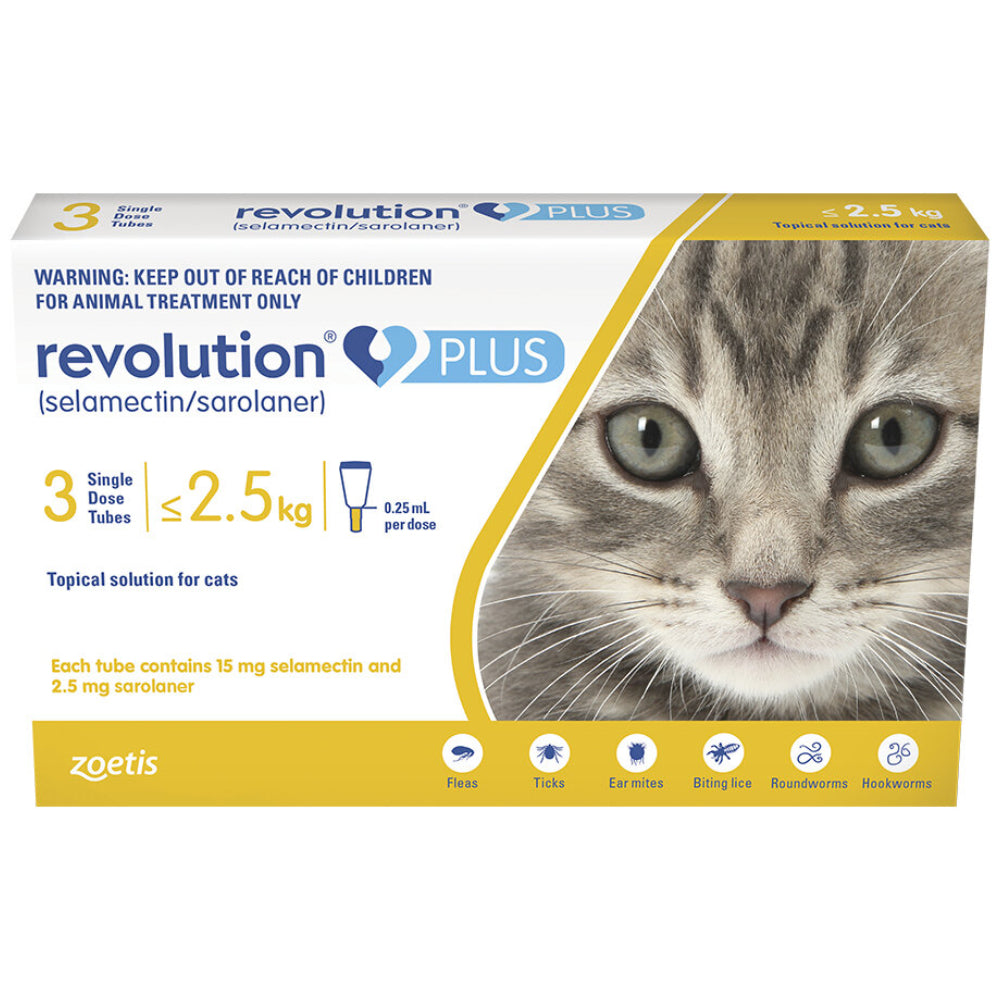 Revolution Plus Topical Solution for Cats